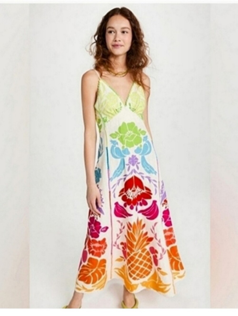 Farm Rio Rainbow Maxidress - Picture 2 of 5